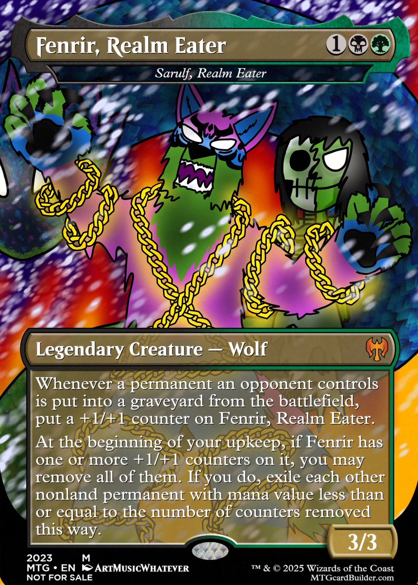 Fenrir ArtMusicWhatever tweet media