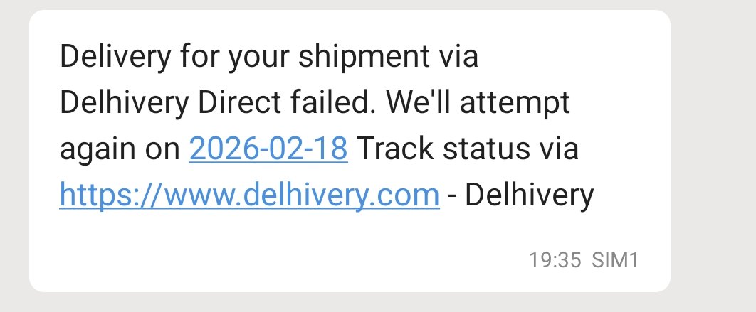 ManjitS_India's tweet photo. @delhivery Your delivery team and services are pathetic. My parcel was supposed to be delivered on 16th, rescheduled to 17th and today rescheduled to 18th. At 1930 hrs your team marks the delivery as failed.  Which office will remain open at 7.30 PM? Pathetic. https://t.co/cQEFbTAca1