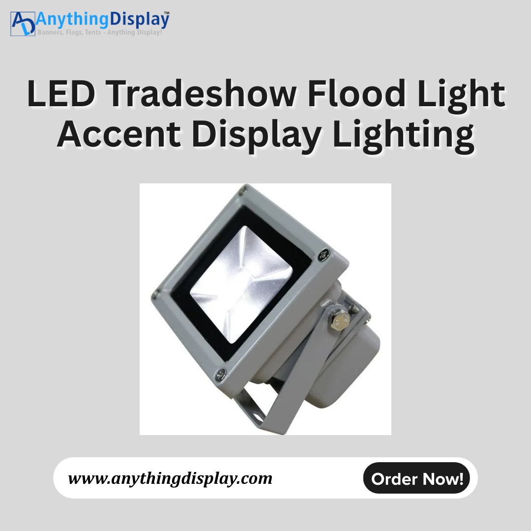anythingdisplay's tweet image. Light the whole booth at once.
Powerful LED flood light for bold displays.

 👉Order now!
anythingdisplay.com/led-tradeshow-…

#anythingdisplay #ledlight #tradeshow #boothlighting #eventsetup