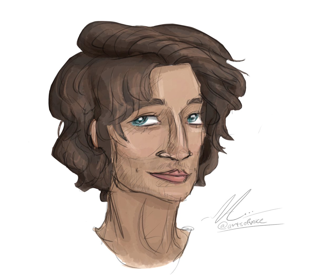 artsofvoice's tweet photo. I feel like my art is improving 😤 

#artmoots #art #digitalart #portrait #ArtistOnTwitter #artmoot #artcommunity #artist #man https://t.co/rHw4zSOJ0s