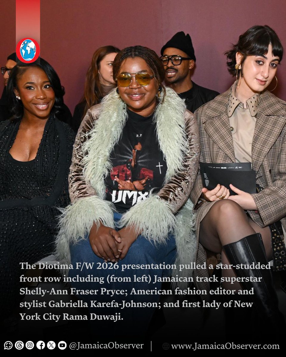 JamaicaObserver's tweet photo. #TuesdayStyle First came Proenza Schouler Fall/Winter 2026β¦
To officially kick off the Fall/Winter 2026 edition of New York Fashion Week, Jamaican-born designer Rachel Scott, who also helms the cult label Diotima, showed her collection for Proenza Schouler on Wednesday, February 11, a follow-up to a presentation in September that included her creative input.
It is Scottβs first collection at the helm, after taking over from founders Jack McCullough and Lazaro Hernandez, who departed for Loewe last year.
https://t.co/SRGcBkj5gt