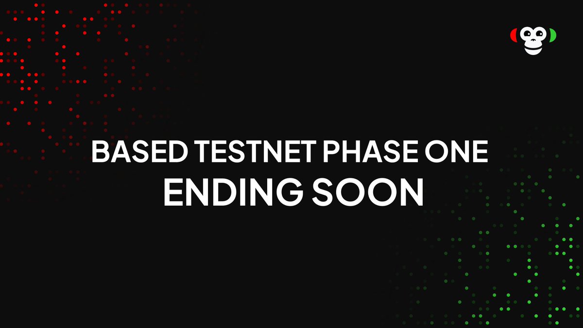 Basedappcom's tweet image. Based Testnet Phase 1 is ending soon.

If you traded: rewarded.
If you traded a lot: rewarded more.
If you traded profitably: rewarded the most.

Phase 1 traders built the foundation. Phase 2 traders are about to see what they built.

This week.
