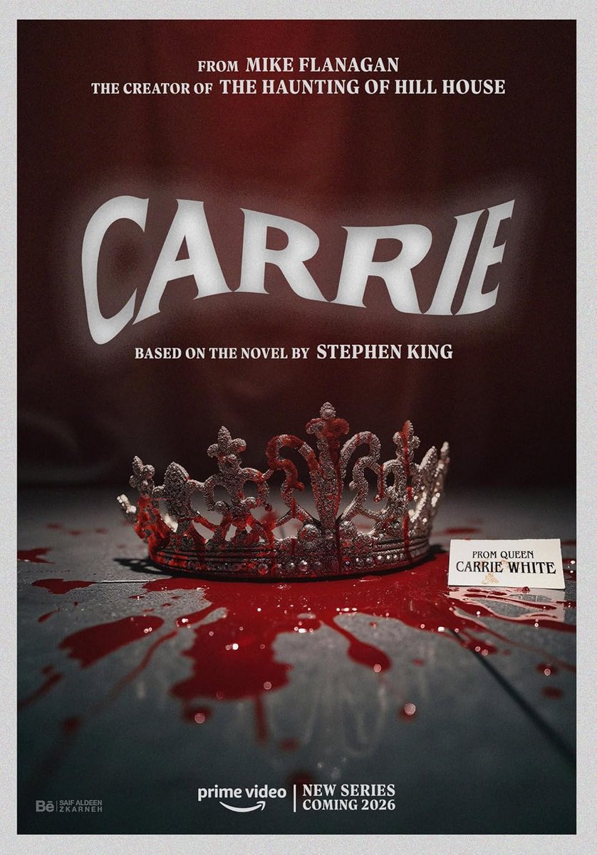 DanieleMengaDM's tweet photo. 🔥 Carrie torna… e abbiamo finalmente una finestra di uscita 👇
https://t.co/0wGlFAqWTJ

@StephenKing
#stephenking #serietv #carrie #perte #PrimeVideo #amazon #news https://t.co/PvWB50VKOV
