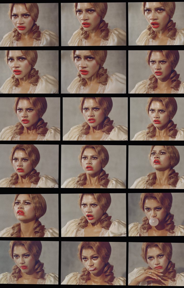 Beyoncé (COWBOY CARTER visuals, Tour Book 2025) and Zendaya (Interview ...