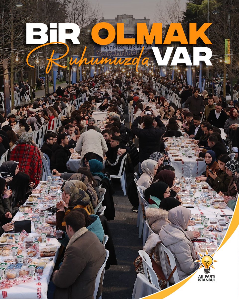 TIsmail44's tweet photo. Aynı duyguda buluşmanın adıdır Ramazan. Biz de bu buluşmanın bir parçası olarak #BirOlmakRuhumuzdaVar diyoruz. https://t.co/8GO396n1ym