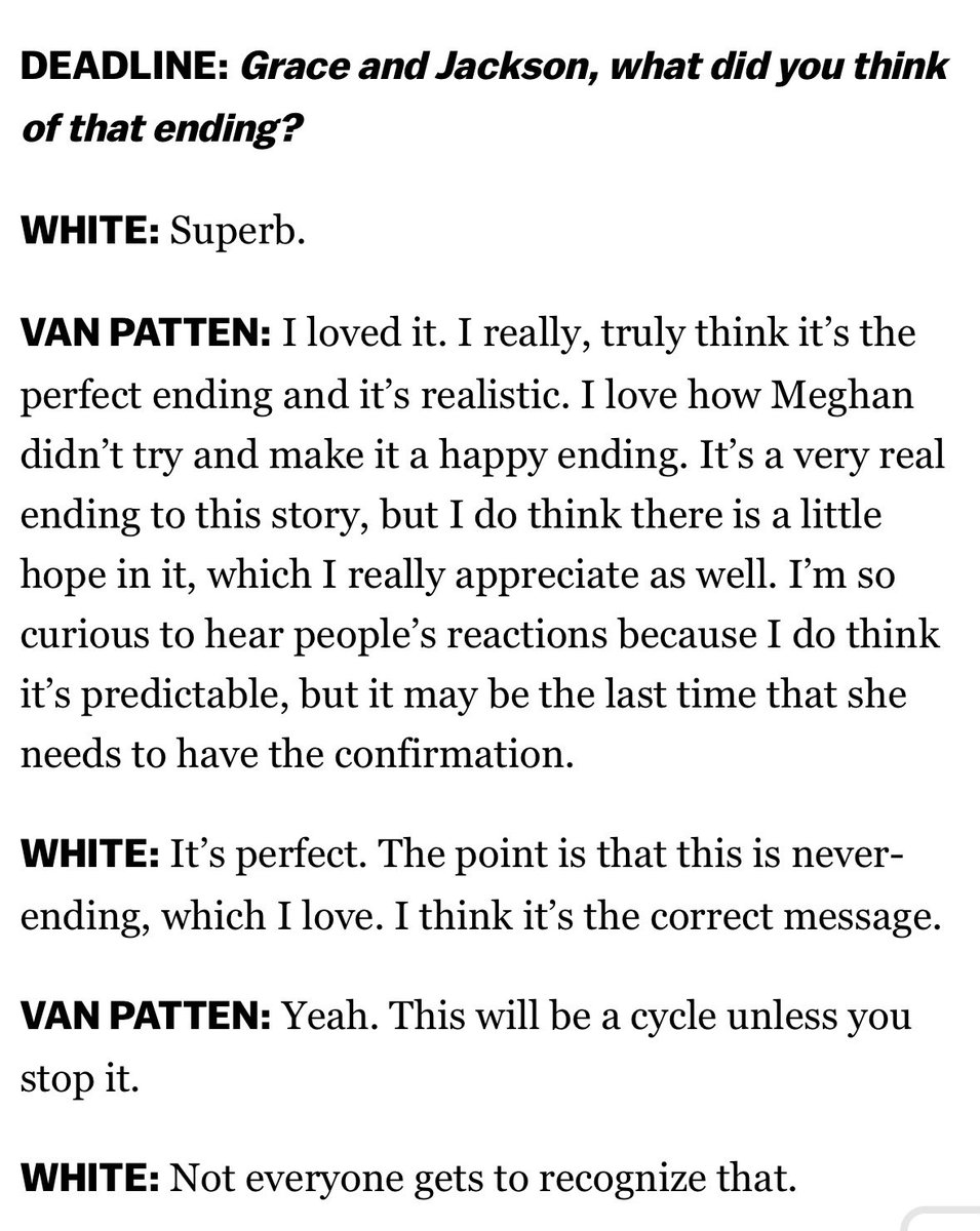 adriasmonica's tweet photo. Grace Van Patten &amp; Jackson white talk about the season 3 ending and HONESTLY THEY RIGHT #tellmelies https://t.co/Rg1OUQgmI8