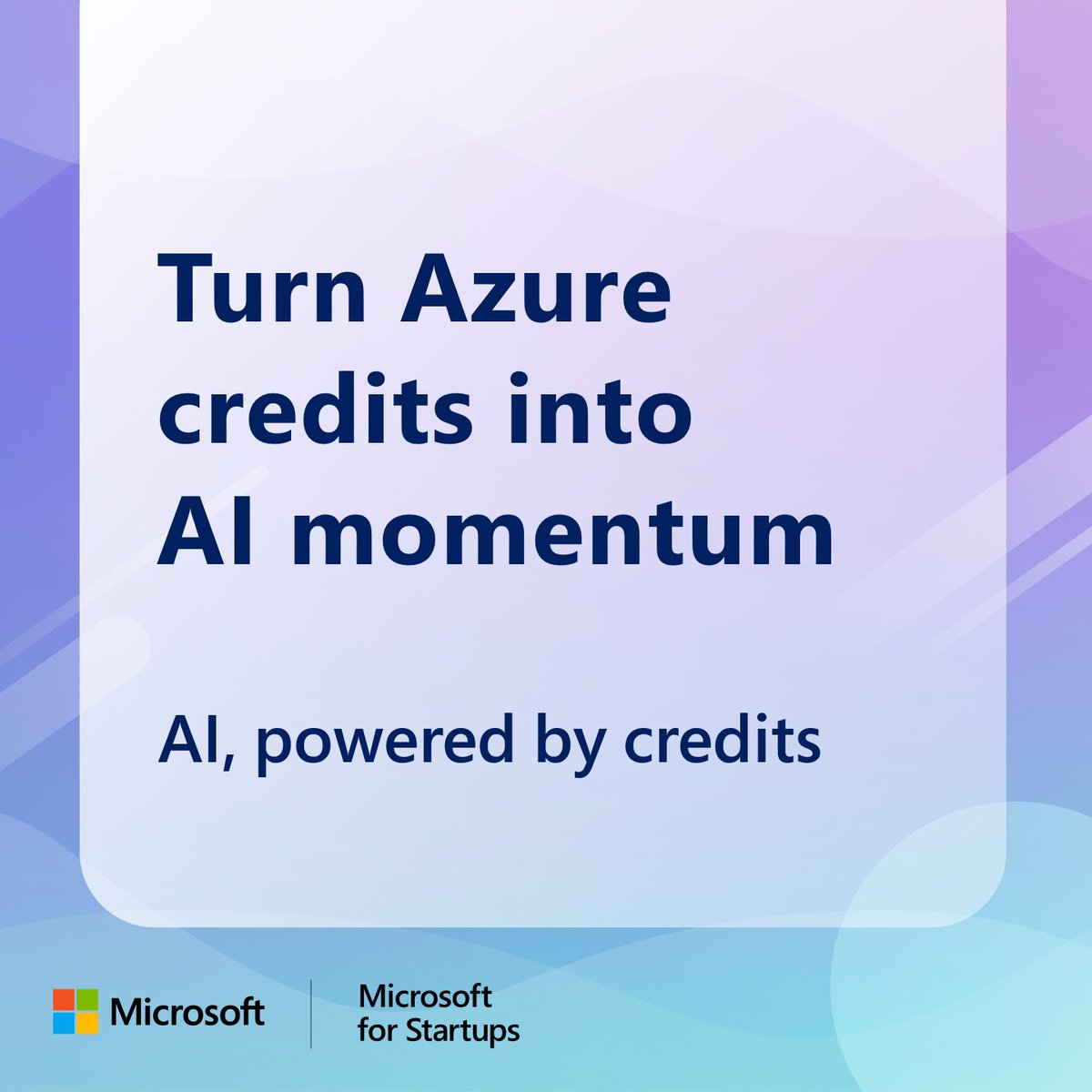 Microsoft for Startups tweet media