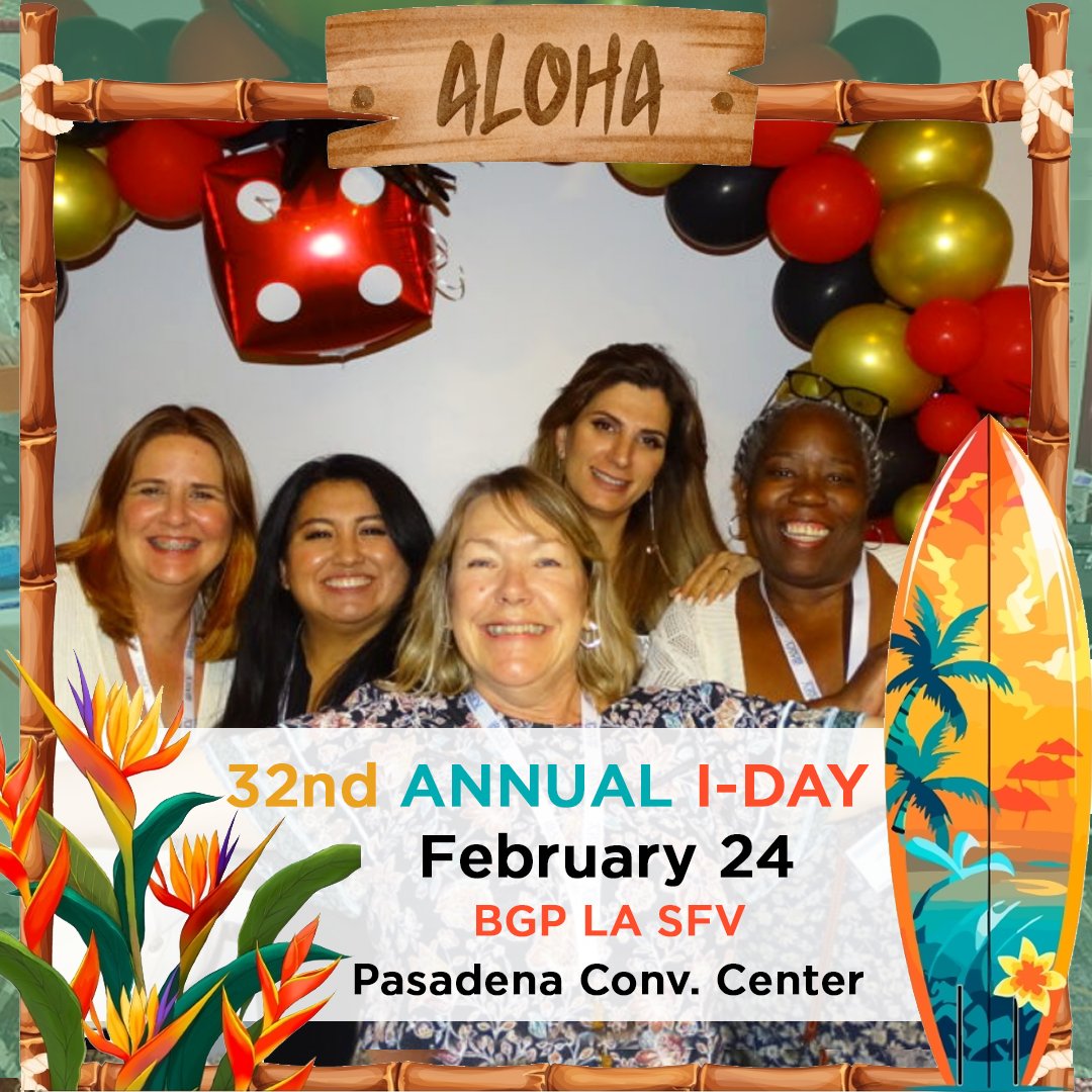 💮Next week!💮 Join IIABA LA, IBA-BGP, and IBA-SFV for LA I-Day 2026! 🏄

Surf's up for this island-themed event with their trade show, networking, entertainment, door prizes and more! It all takes place on 2/24 at the Pasadena Conv Center.

Info: eventsquid.com/event.cfm?id=2…  

#IDay