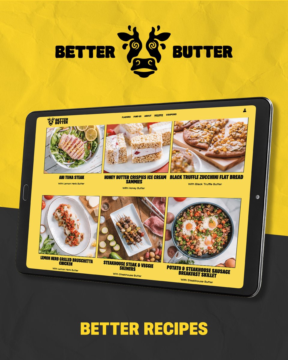 Top-tier recipes start with top-tier butter, and Better Butter does both! 💯
Check out our recipes here: bit.ly/4tcKIJZ