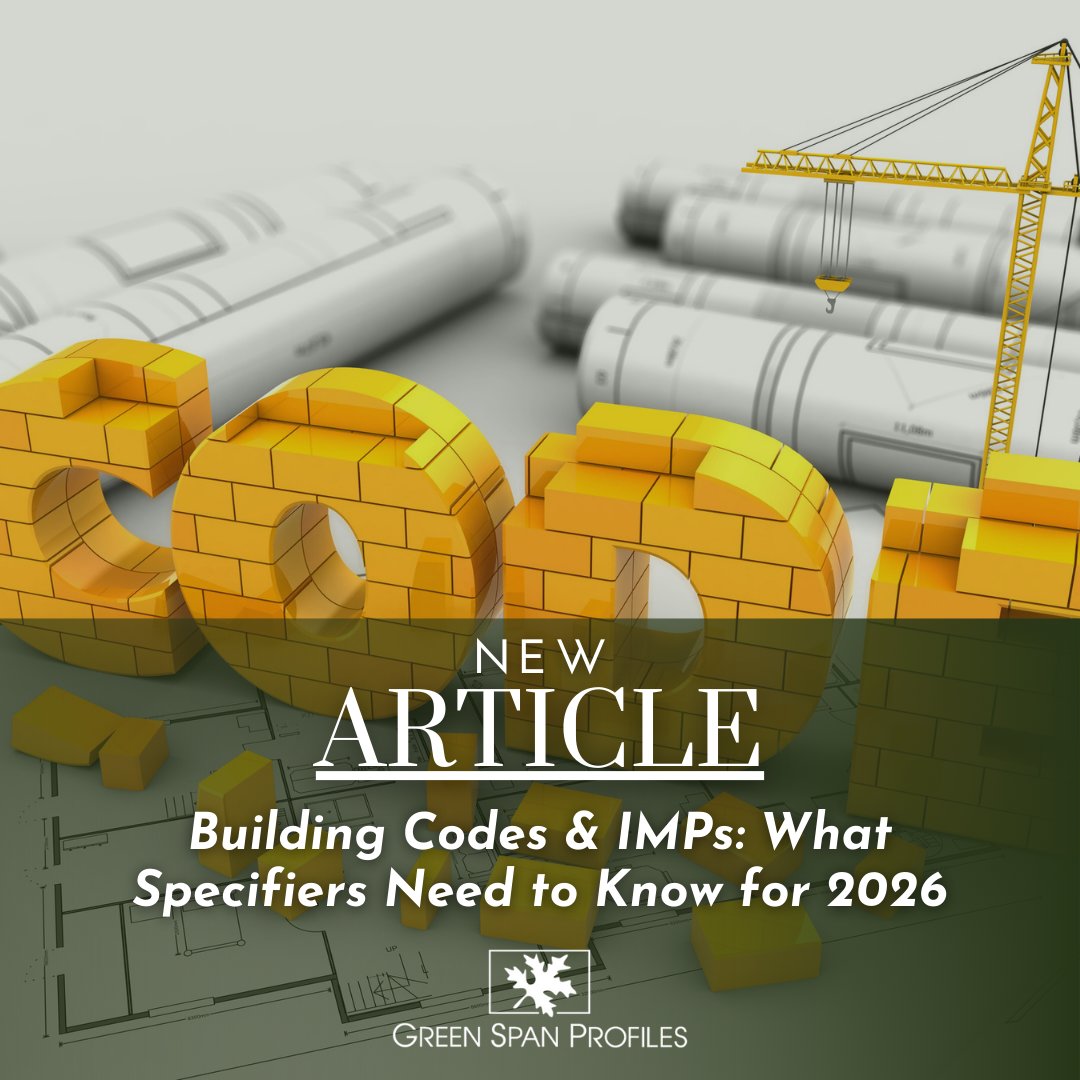InsulatedMetal's tweet photo. Building codes typically update on a three-year cycle, but as the industry moves toward 2026, the pace and scope of changes are accelerating.
📎 Read More Here: https://t.co/bWBk4o9kk3
#GreenSpanProfiles #IMPs #BuildingCodes #Compliance https://t.co/W50z4pIsF8