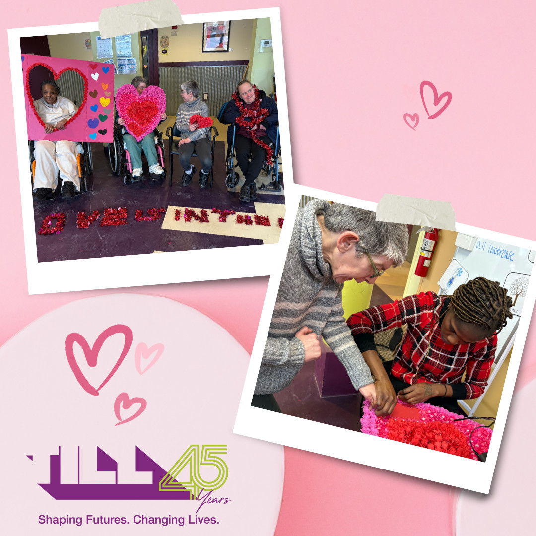 Love and creativity are in the air at our Chelsea Day Program. Our individuals embraced the Valentine's Day spirit by creating heartfelt crafts filled with color and creativity. We love celebrating the small but special moments across our programs.

#TILL45 #ValentinesDay #Crafts