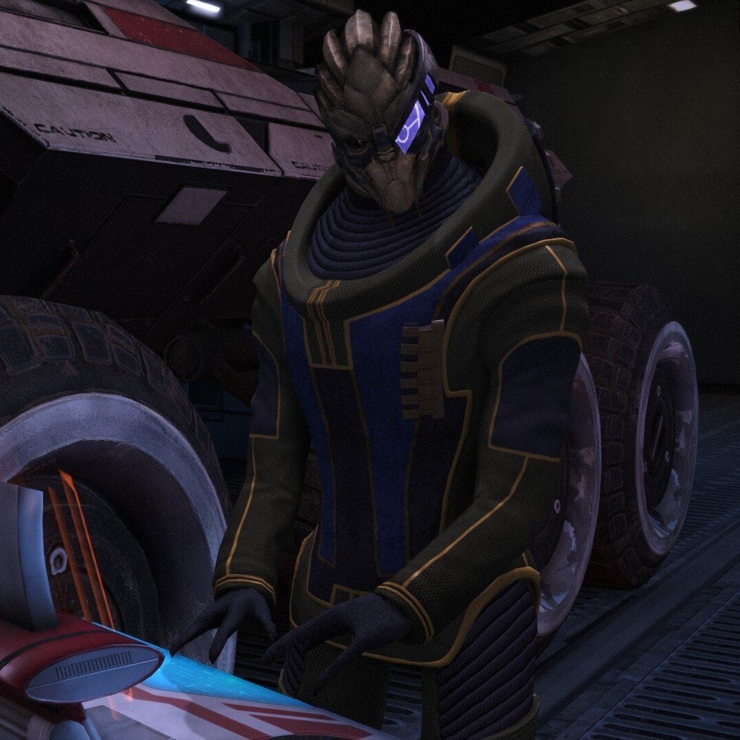 daily garrus 🪽 tweet media