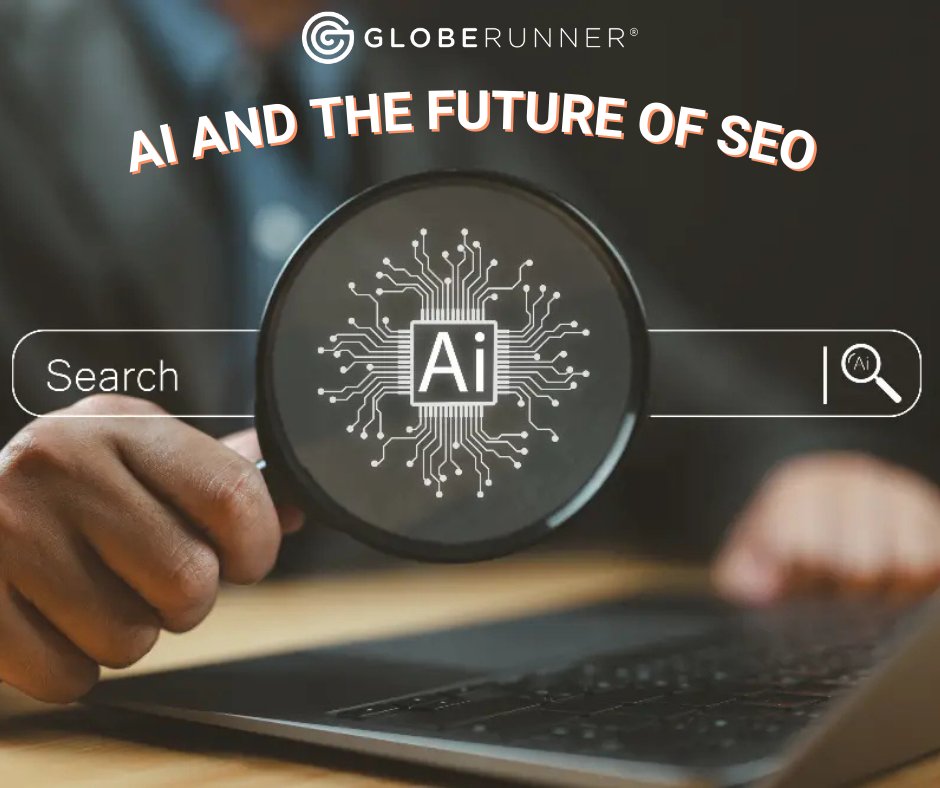 GlobeRunner_'s tweet photo. Stop asking if AI will replace SEO professionals. Start asking if your brand is even visible to the AI chatbots doing the searching. 🤖
https://t.co/X9as6YlWGN

#SEO2026 #AI #DigitalMarketing #GlobeRunner https://t.co/DTA9XXZdHf