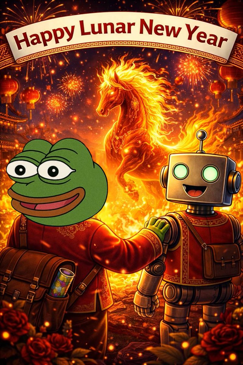 EPEP wishes all who may be celebrating an excellent start to the lunar new year. 🧨

Not yet a member of the EPEP family? Join us here 👉t.me/LolEpepPepeLol