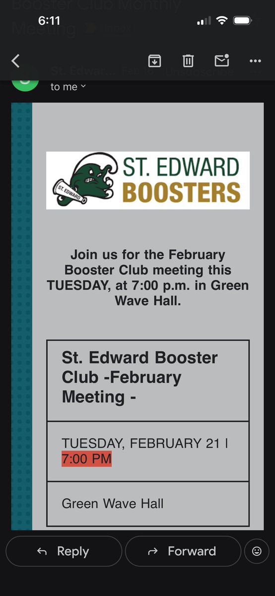 St. Edward Booster Club tweet media