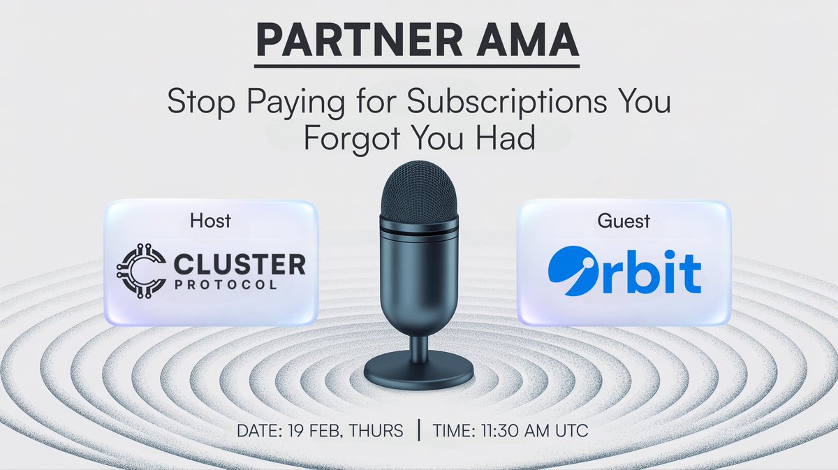 Cluster Protocol tweet media