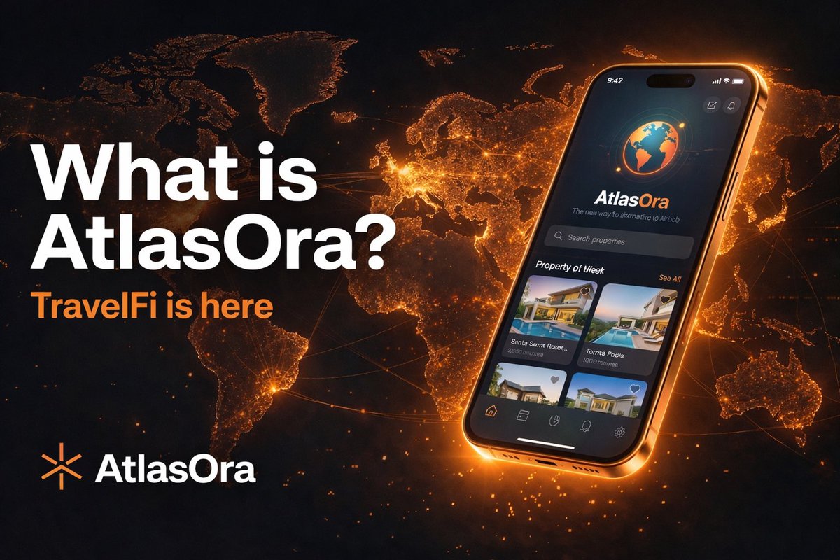 AtlasOraRentals's tweet image. What is AtlasOra?

Not another crypto project with a whitepaper and a dream

TravelFi that actually works

Let me explain 🧵