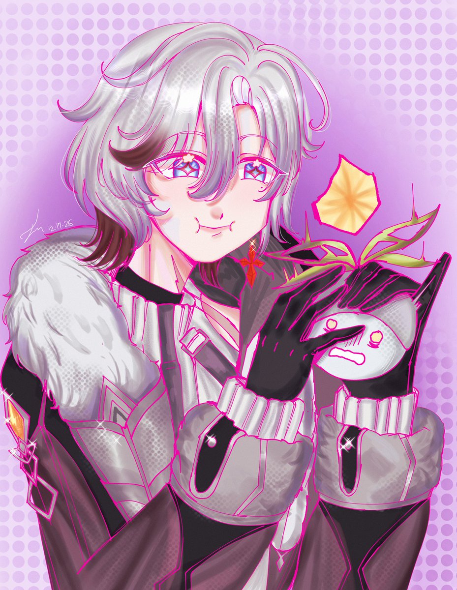 Another illuga art #illuga #GenshinImpact  💛
