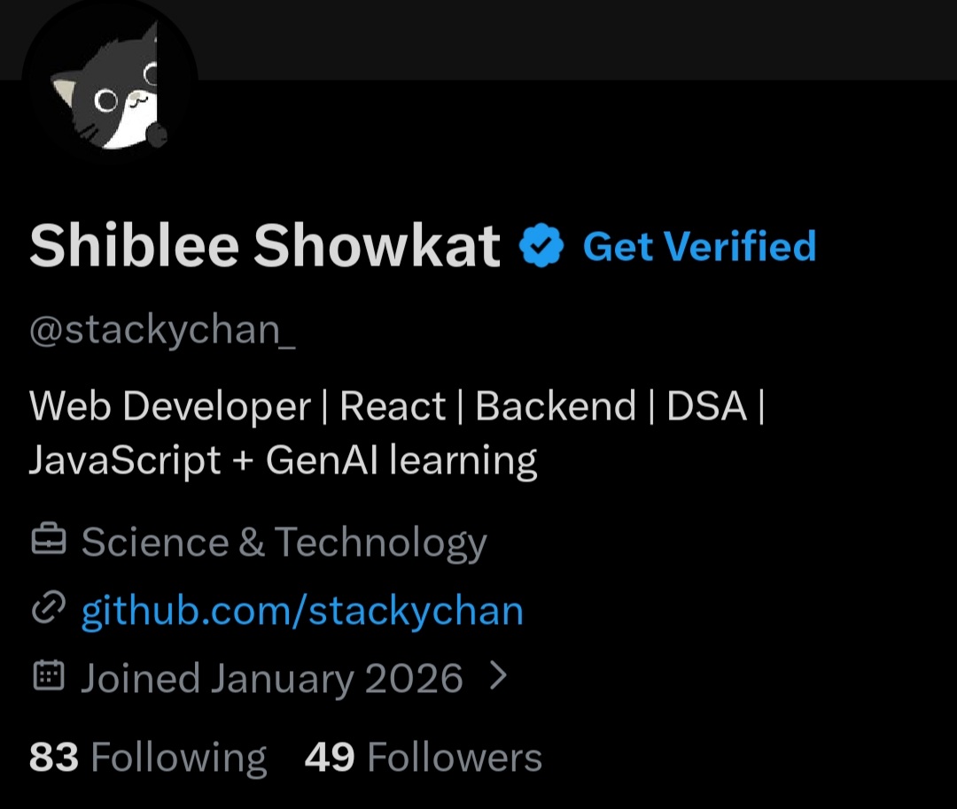 stackychan_'s tweet image. Can we hit 50 please 😭

I don't like the number 49
Following back everyone 🙌