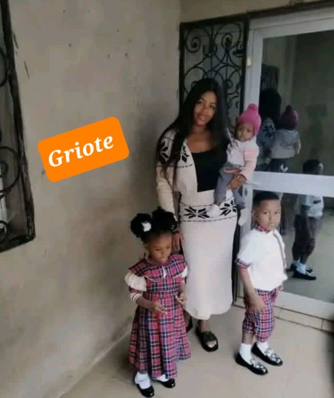 GrioteTv's tweet photo. Au sujet du drame de Nkolbisson, la mère qui a ôté la vie à ses enfants hier 16 février 2026 a déclaré préférer couper les liens avec son époux. Elle déclare dans une vidéo que son mari ne l'aime pas. #Griote https://t.co/uRObR5YBNk