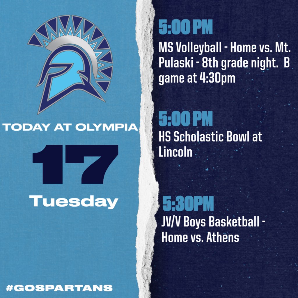 OlympiaMiddleSchool tweet media