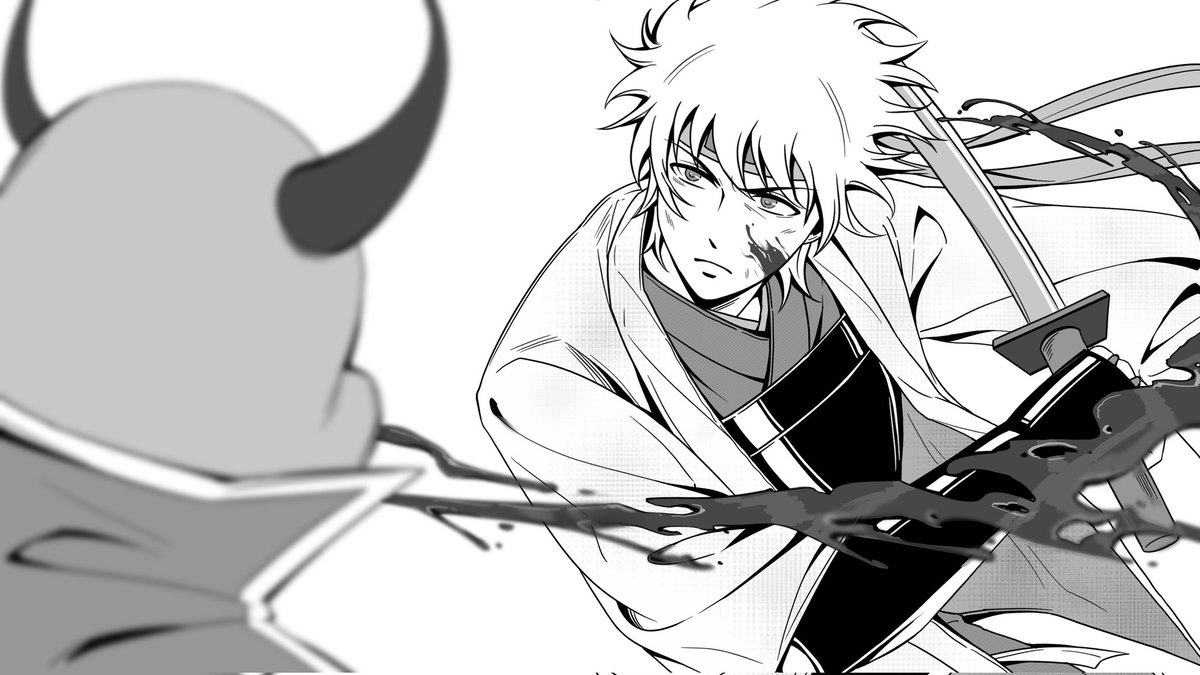 坂田銀時 #銀魂 白夜叉