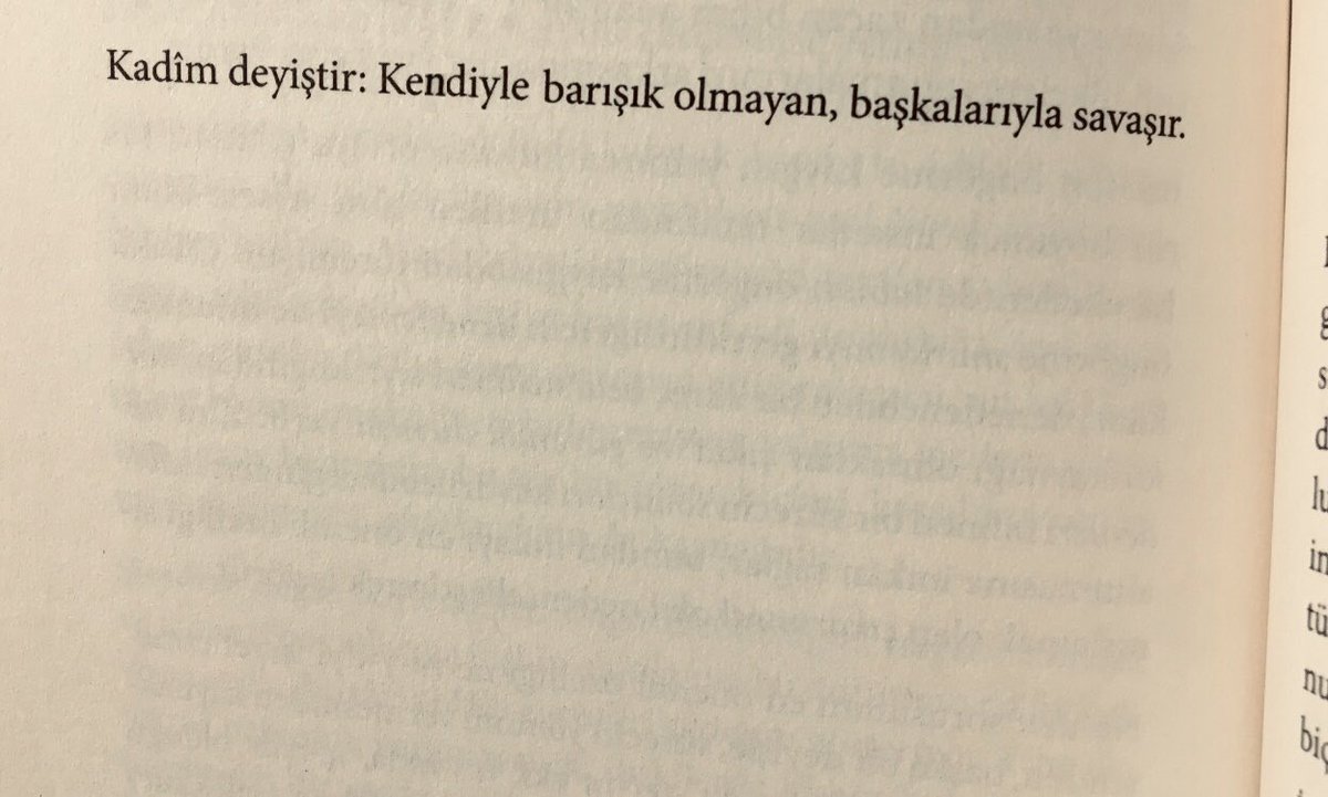 “İnsan kendi ruhundaki çatışmayı görmez, oysa bu dışarıdaki felaketin kaynağıdır.” 

   [J. G. Jung, Kırmızı Kitap fol. vi(r) /vi(v), s. 170, Kaknüs Yay.]