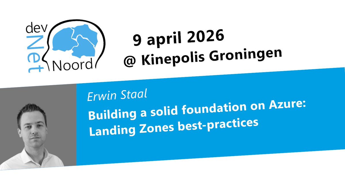 devNetNoord tweet media