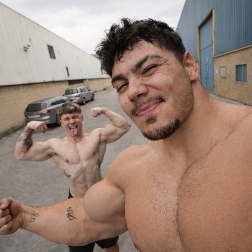 I'm sorry bro, my bicep is bigger than your head now.