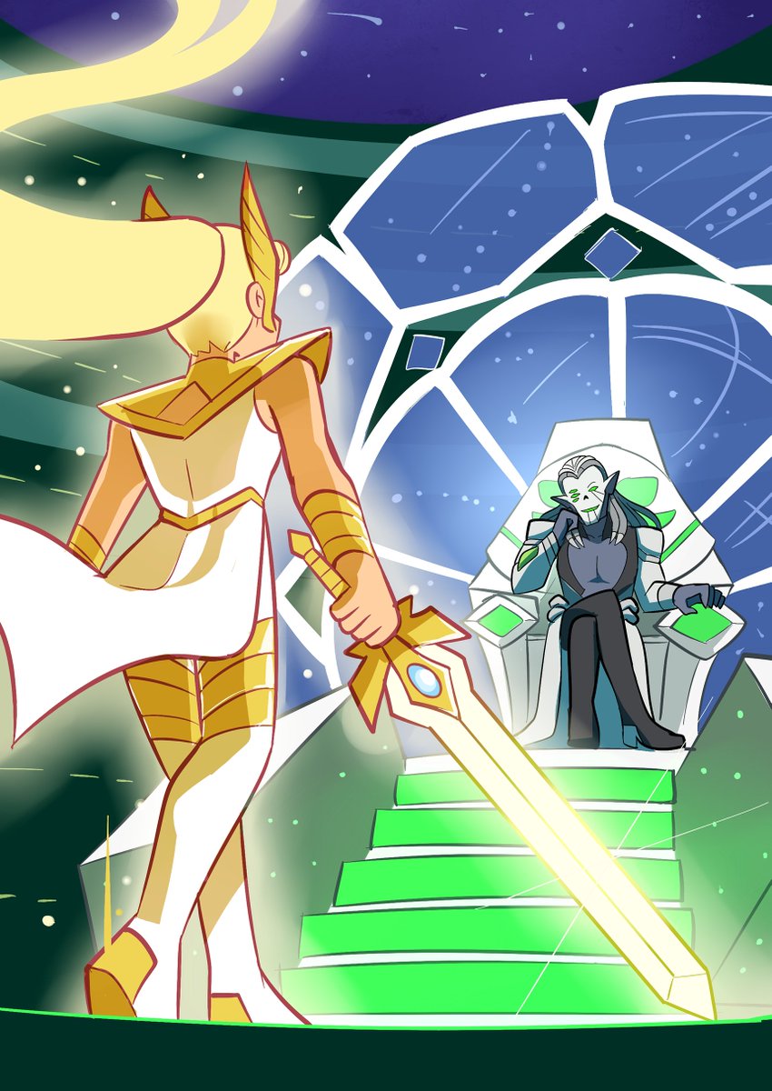 3 Days left to watch 'She-Ra and the Princesses of Power' before it leaves Netflix. Today I drew Shera and Hordak Prime. Season 5 is peak XD
-
-
#shera #fanart