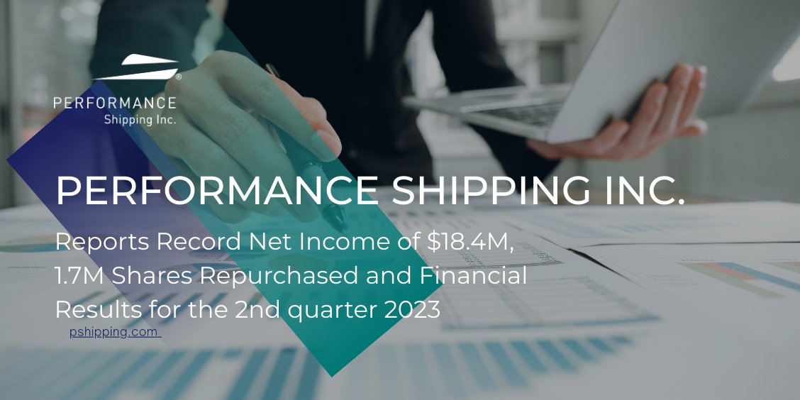 PerformShip's tweet photo. Performance Shipping Inc. Announces Sale of 2009-Built Aframax Vessel M/T P. Sophia for US$35.65 Million - https://t.co/cPDZ0yFLCB https://t.co/tuG8QB9k8c