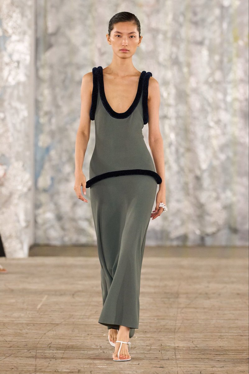 LegendaryLade's tweet image. Supermodel Joan Smalls in Diotima SS26! #NYFW