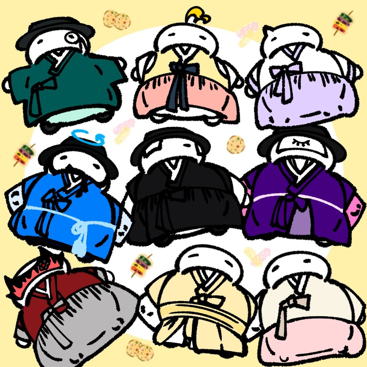 4_clover10's tweet photo. 명절뚠뚠이들 https://t.co/lJsLE9z69l