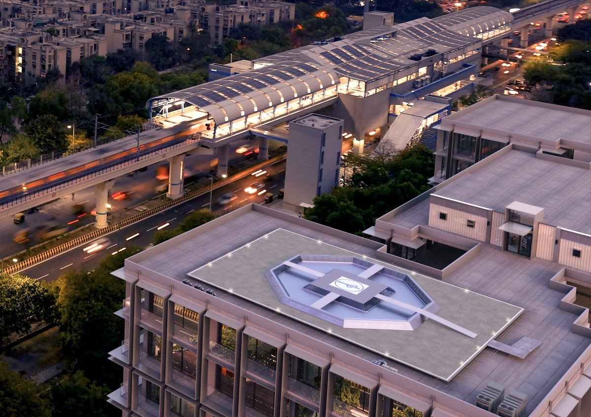 airportsint's tweet photo. @AirMobilityInc and @Skyportz1 will launch the #Aeroberm patented modular vertipad into the Japanese market via the #AirVport vertiport automation system #AirVport.
#eVTOL #UAM #AAM #UTM #vertiport #vertipad #patent #Japan #aviation #transportation #automation https://t.co/L4HE3IP8C3