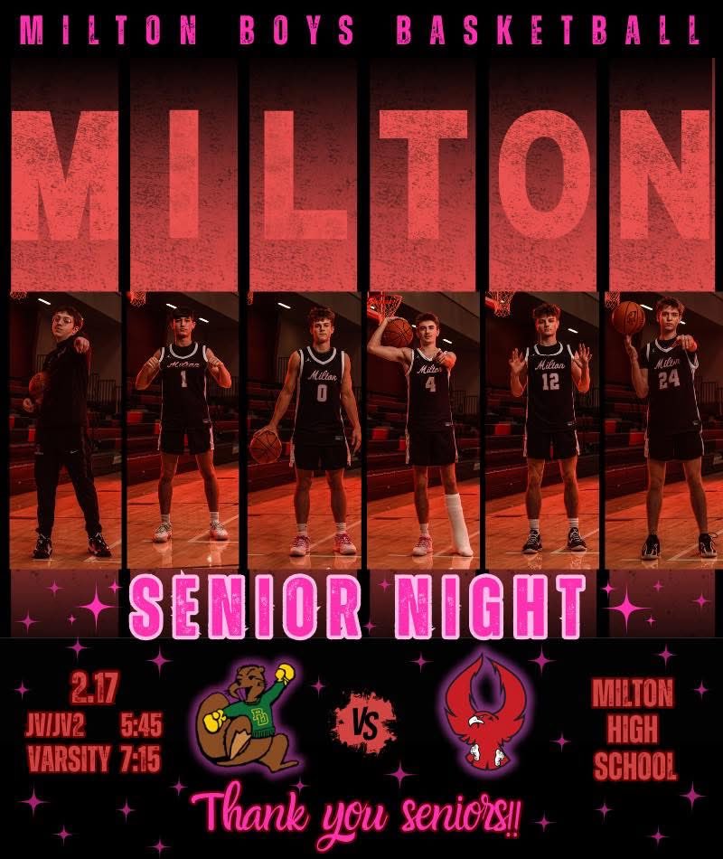 Milton Boys Basketball tweet media