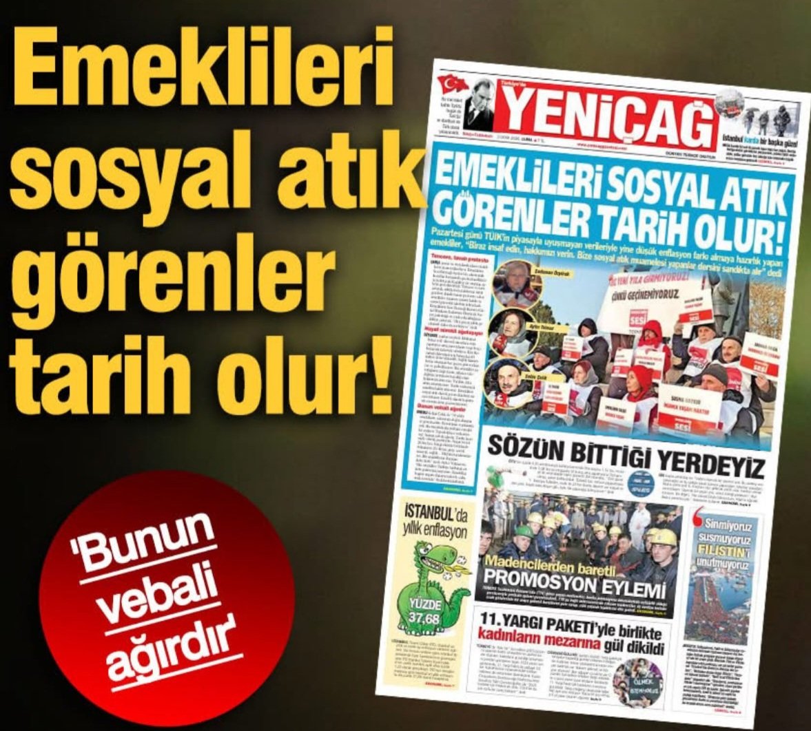 TARİH OLACAKSINIZ !!!

#EmeklininGazabıSandıkta