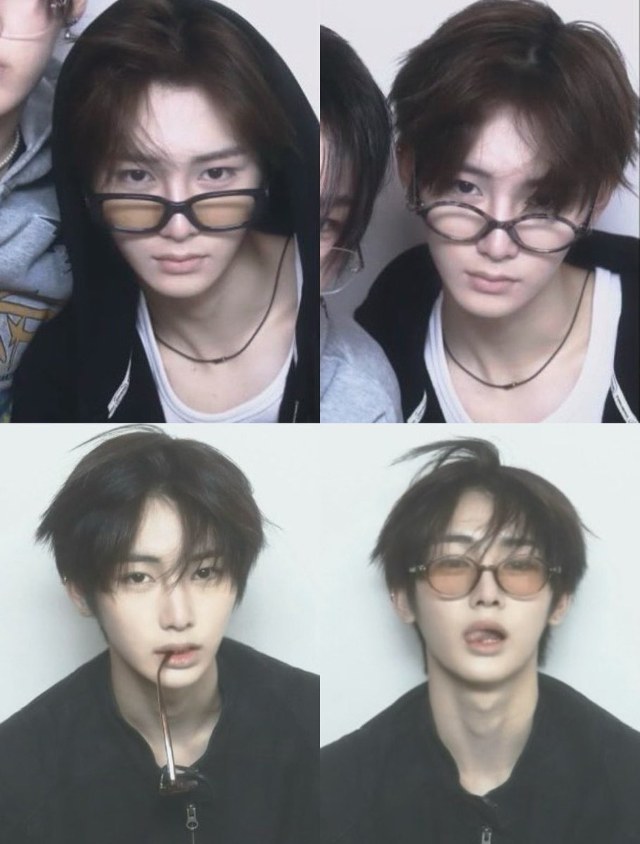 anxin recreating his iconic photobooth