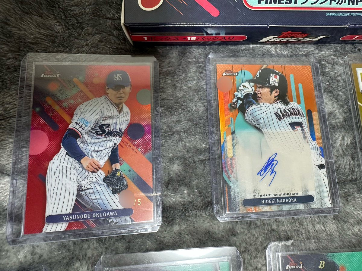 Ri89S's tweet photo. topps finest開封
めちゃくちゃヒキ良くないか🥹⁉︎ https://t.co/YWixkRzFwM