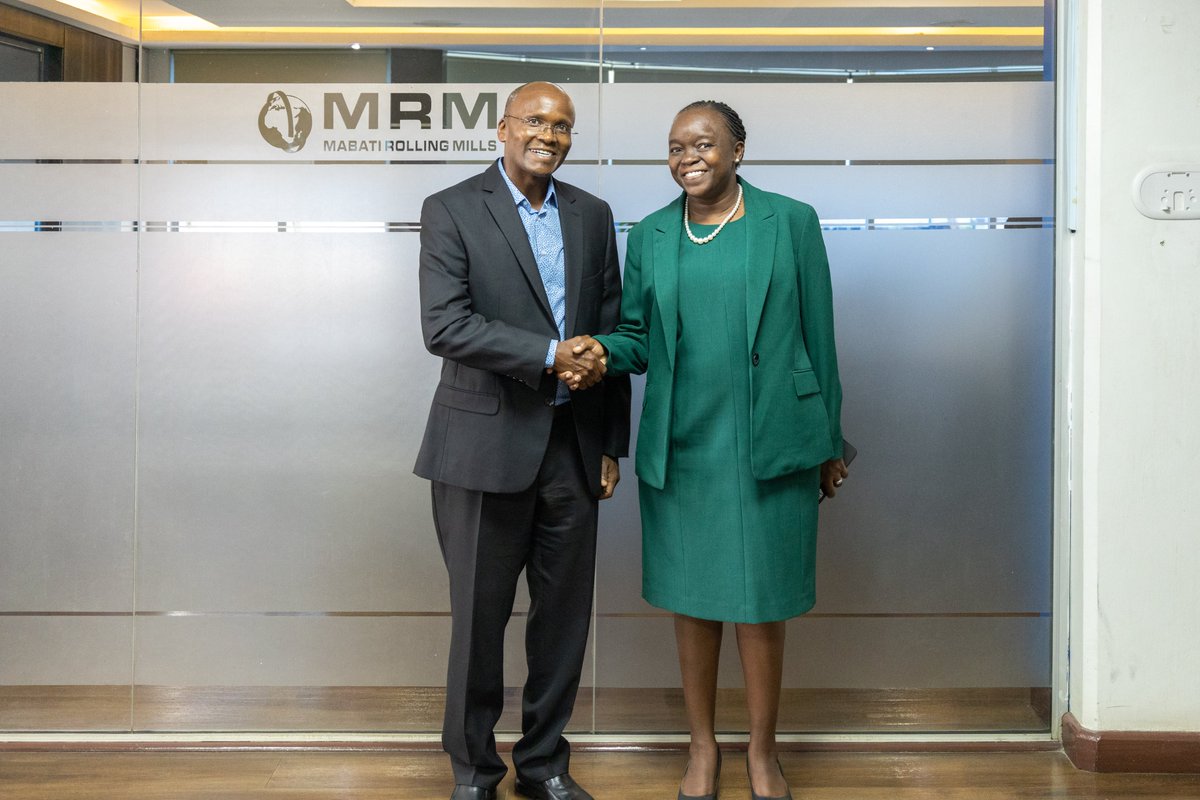MRM_Mabati's tweet photo. Hosted CS for Environment Deborah Barasa at Mabati Rolling Mills yesterday. Showcased our Athi River operations and 2026–2028 ESG roadmap, including solar expansion. Committed to sustainable growth and nationwide asbestos removal.
#MRM #ESG #Sustainability https://t.co/x7yKgooPTN