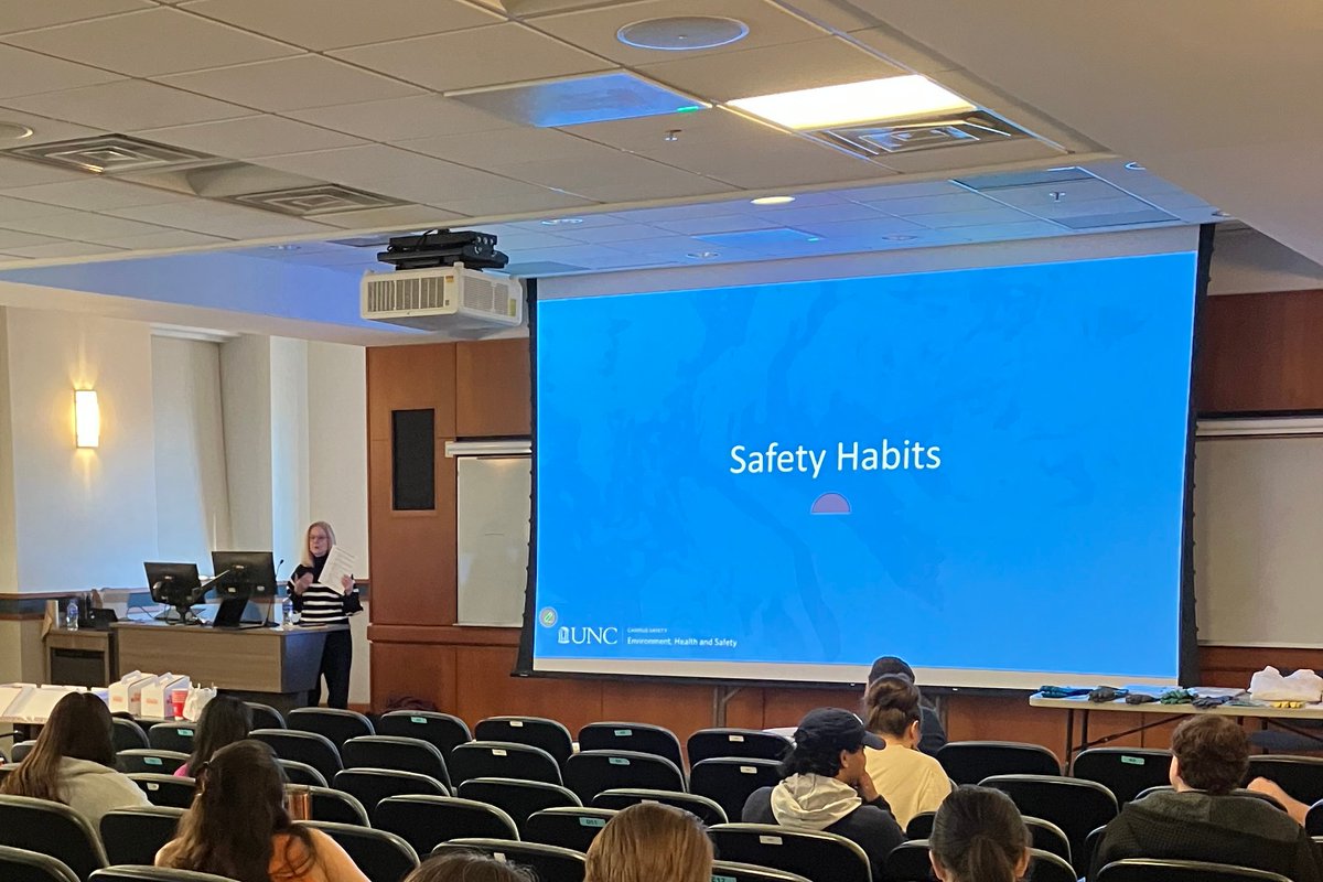 UNC Environment, Health and Safety tweet media