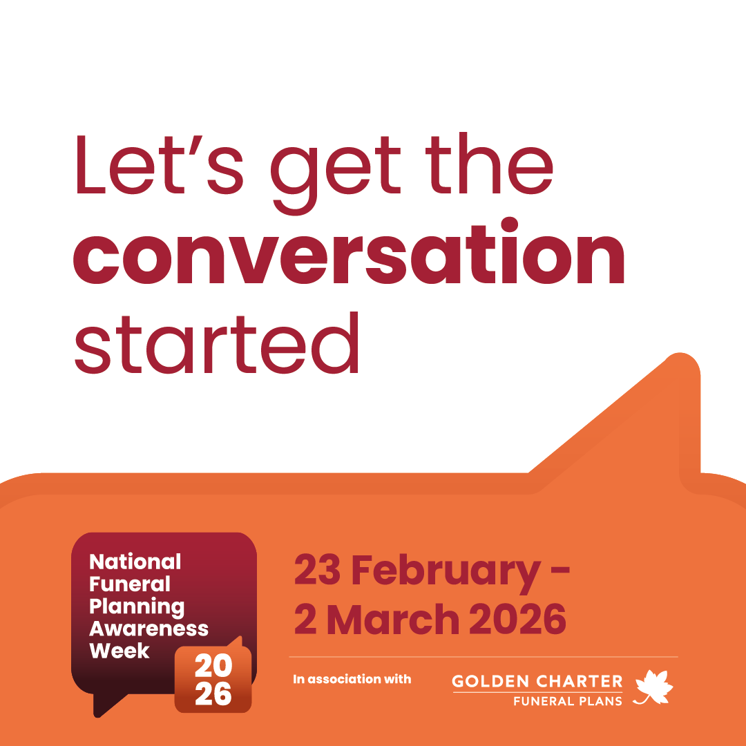 We’re excited to share details of our upcoming National Funeral Planning Awareness Week and would love you to be part of it. Next Monday 23rd Feb - Monday 2nd March. Further details coming soon.