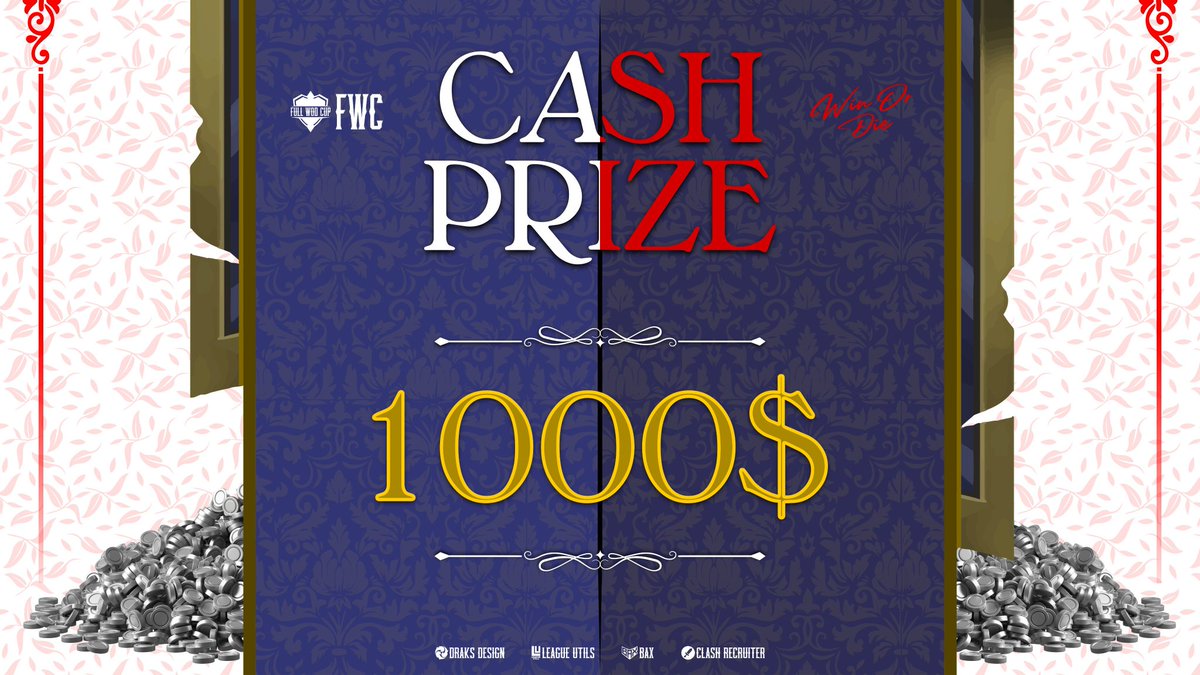 We are registered for the #FullWoDCup, hosted by <a href="/Winordie_wod/">Win Or Die</a>, in TH18, 5v5.
Here is our team :

🇮🇳 <a href="/_Jack_COC/">Jack</a> (M)
🇫🇷 <a href="/zephyro_gaming/">Zephyro</a> (C)
🇸🇦 <a href="/Joker99kn/">꧁༺😈J꙰O꙰K꙰E꙰R꙰99😈༻꧂.</a>
🇫🇷 <a href="/Raph_Drapeau_/">Raphaël Drapeau</a>
🇩🇪 Felix
🇪🇸 @Aragorn_CoC
🇪🇸 <a href="/lezouz78/">lezouz78</a> (S)
🇧🇩 Drago (S)
🇮🇳 <a href="/rawwring8u/">rawwring8u</a> (BB)

#esport #ClashOfClans #cocesport