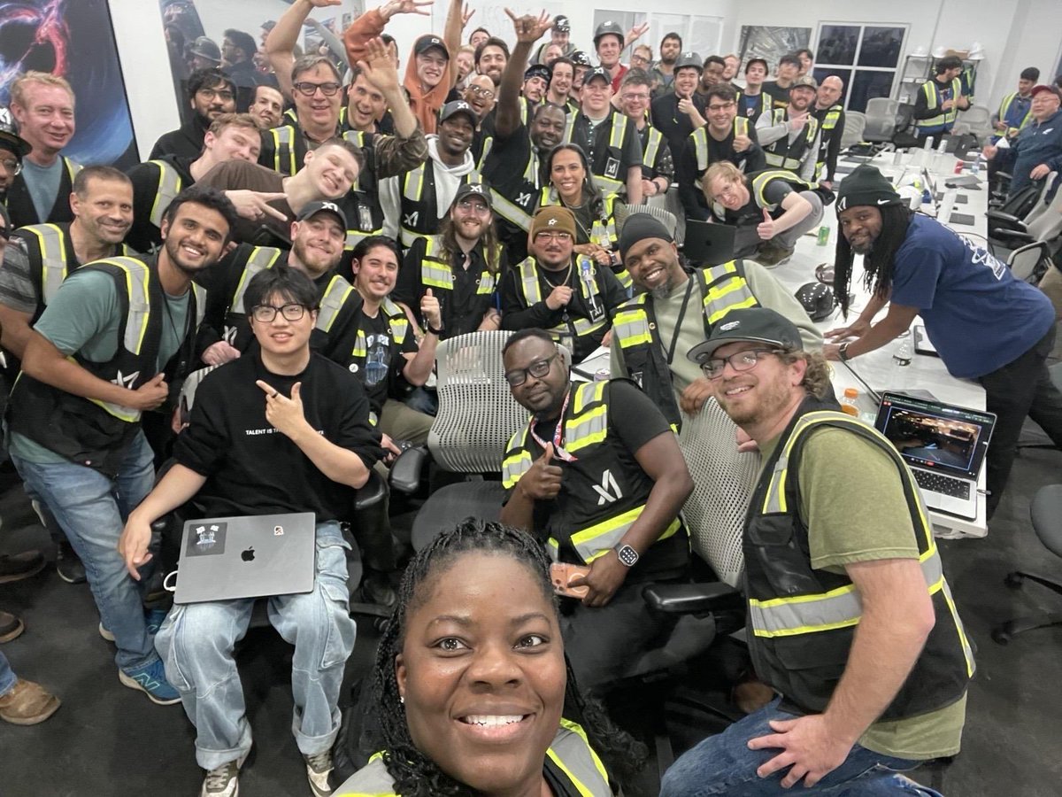 xAIMemphis's tweet image. xAI is proud to be a member of the Memphis community for over two years. We now employ almost 3,000 locally to help power @Grok. 

From electricians to engineers, cooks to construction — we’re grateful for everyone on our team!