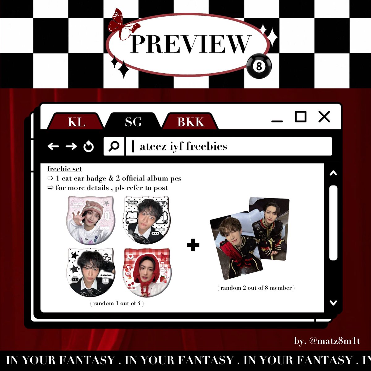 c 🍋💫 | 📌 ateez iyf freebies tweet media