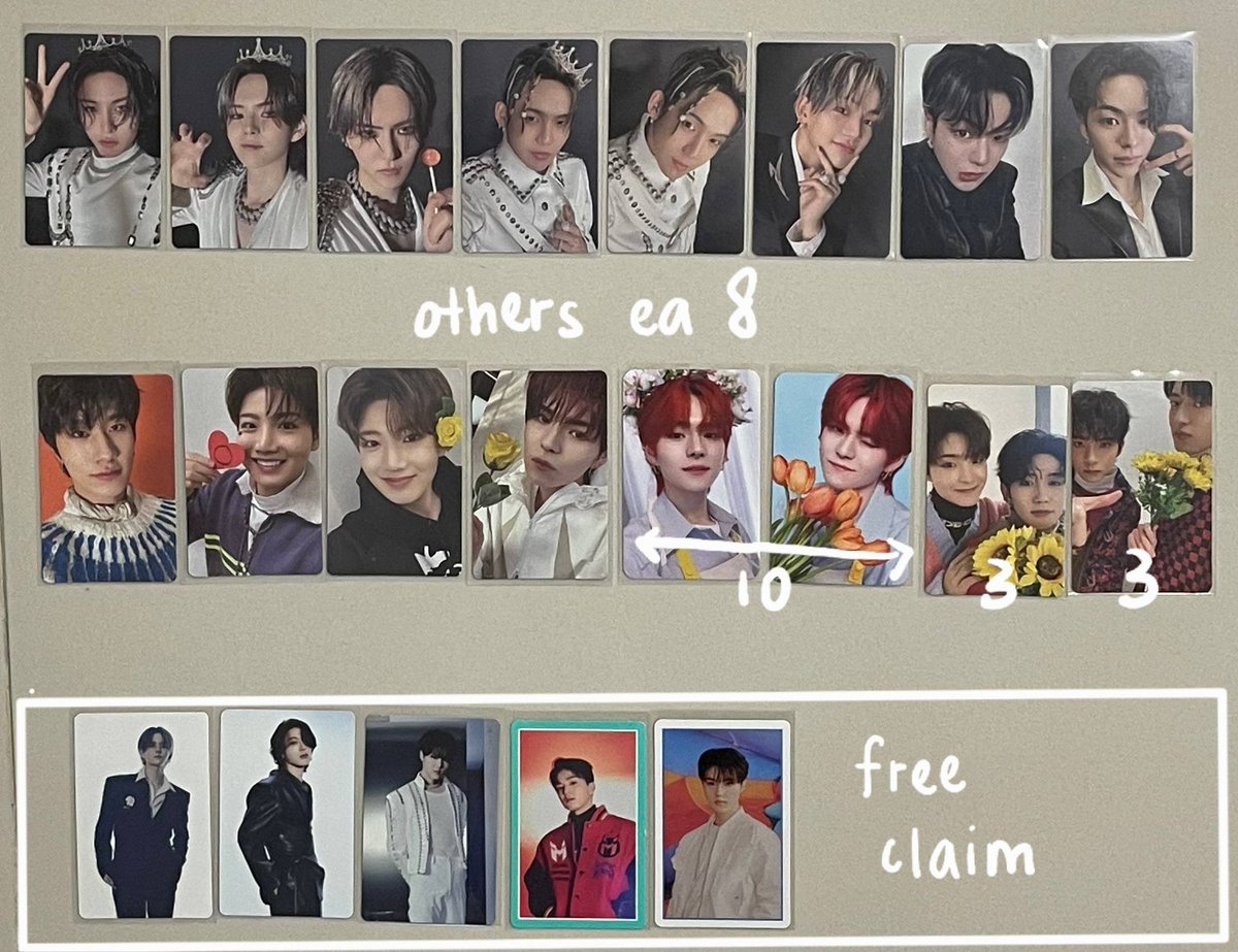jaeminnnn__'s tweet photo. WTS PC &amp; ALBUM

NCT | TREASURE | ENHYPEN | TXT

dm to claim Price in picture exc postage only wm RM8 | em RM10

#pasarnctmy #pasarnct #pasarENHYPEN #pasartreasure #nct #enhypen #treasure https://t.co/mNDRgfmJzP