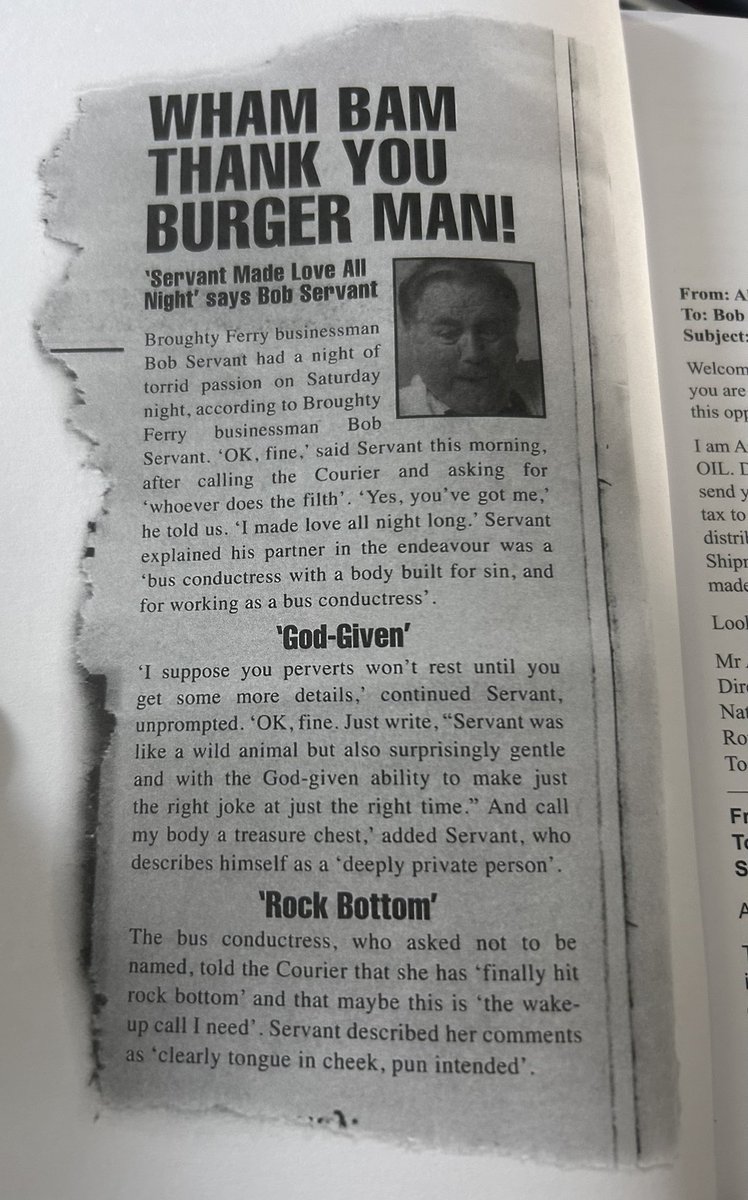 Bob Servant tweet media