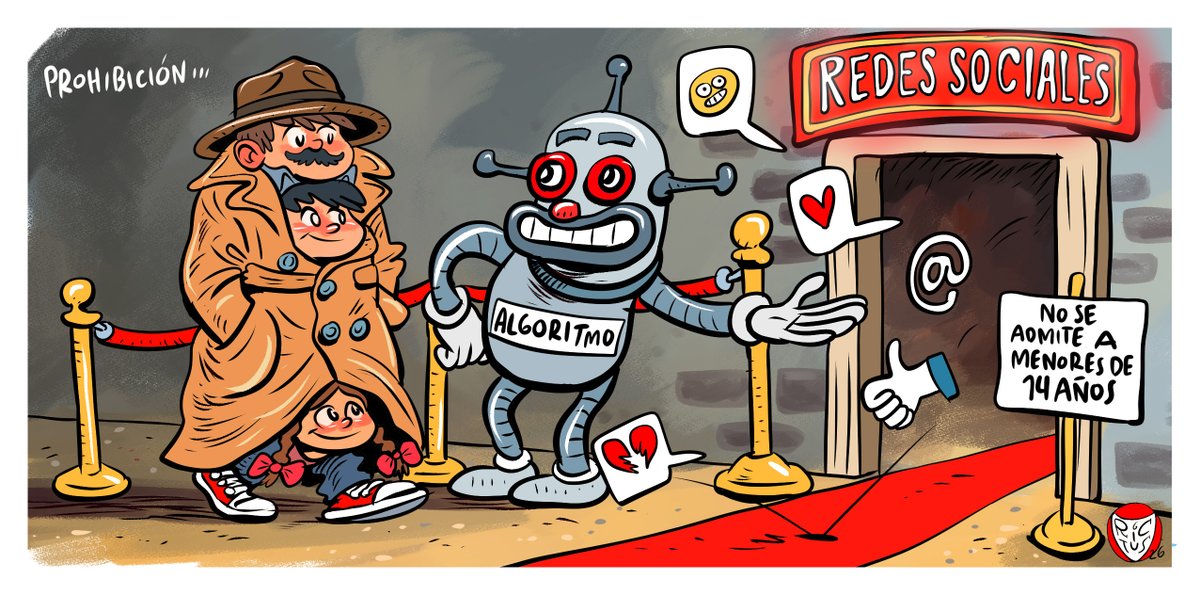 monerorictus's tweet photo. "Prohibición". Cartón publicado en @ElFinanciero_Mx https://t.co/PZAMphWtv8