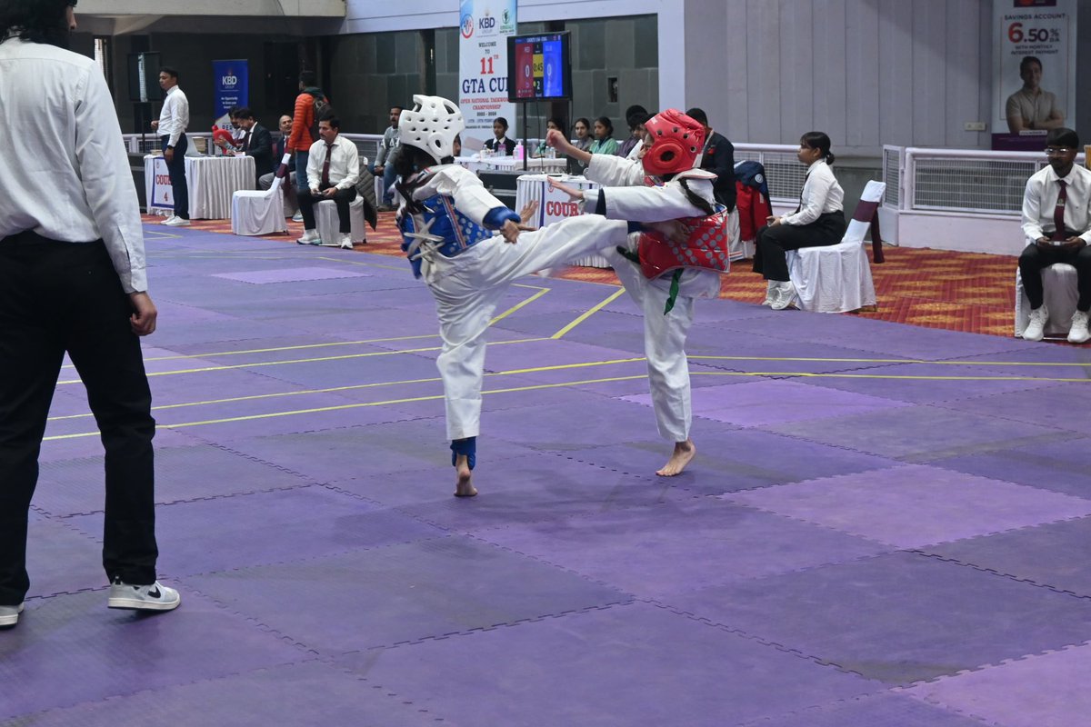 westerncomd_IA's tweet image. #StrongAndCapable
#NationBuilders
#FutureWarriors

Children of 14 Gorkha Training Centre, trained by Sub Saroj Gurung, delivered an outstanding performance at the 11th GTA Open National Taekwondo Championship, Chandigarh (14–15 Feb 26).

23 participants secured 🥇14 Gold | 🥈5