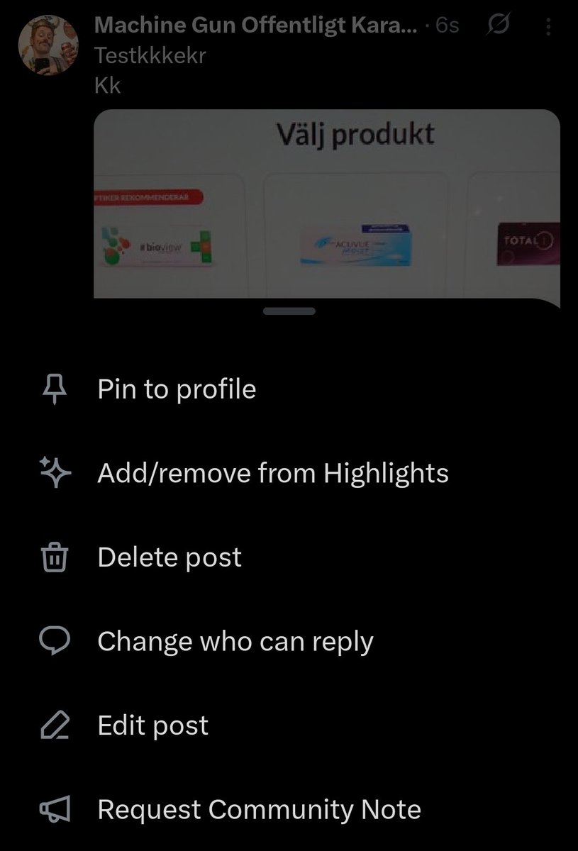 Test två

Edit: nu då?