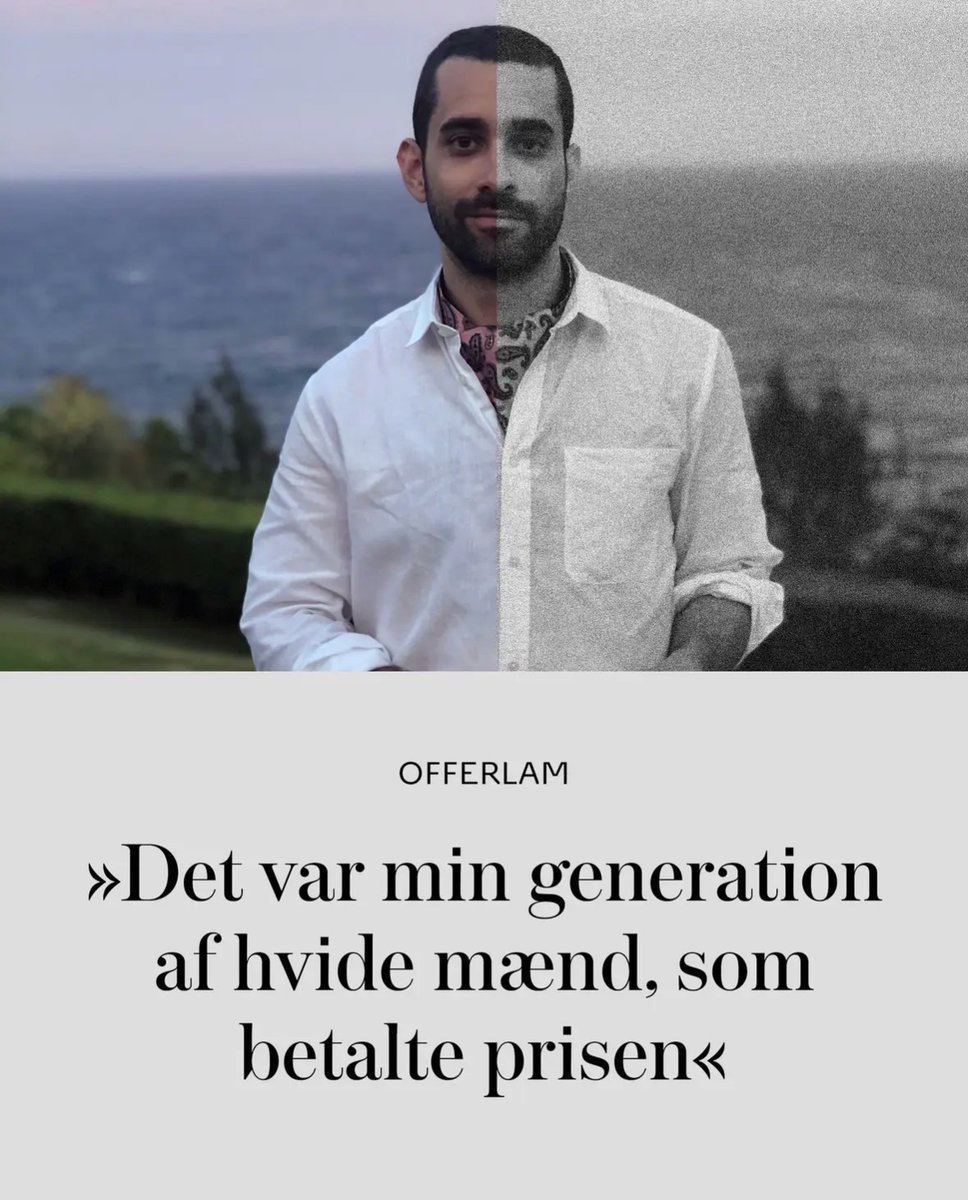 »Jeg fik samme besked igen og igen,« fortæller Jacob Savage. »De ville gerne ansætte mig, men de kunne ikke, fordi jeg var en hvid mand.«

Han mærkede på egen krop, hvordan DEI ændrede USA - og vakte opsigt med et essay om sin bristede drøm.

Læs: weekendavisen.dk/opinion/den-ta…

#dkpol